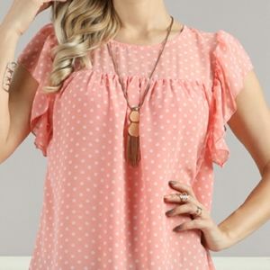 Susanne Betro polka dot shirt